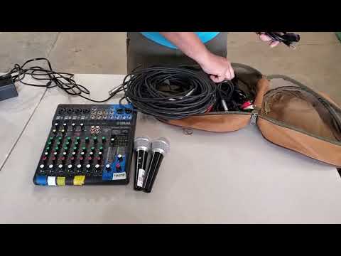 How to set up a PA system