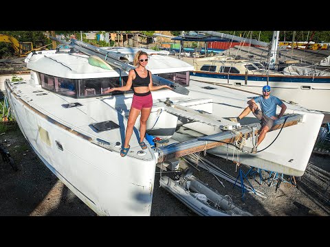 Rebuilding our Catamaran THE HARD WAY | Ep.87