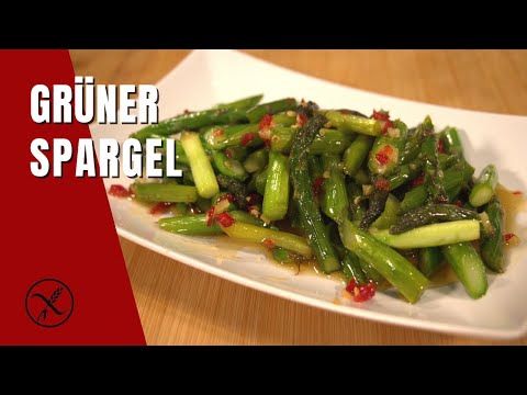 Grüner Spargel in der Pfanne - einfach geniales Rezept!
