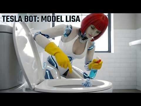 Inside Tesla's Secret AI Factory: Making the Female Humanoid