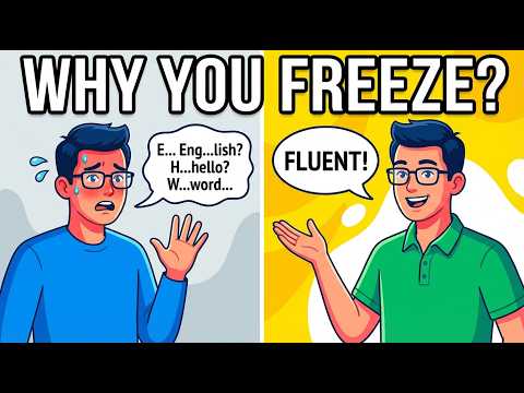 Why You Freeze While Speaking English — Real Conversation + Fluency Fix