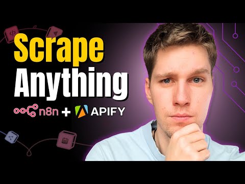 Scrape Anything with n8n and Apify (Step-by-step Tutorial!)