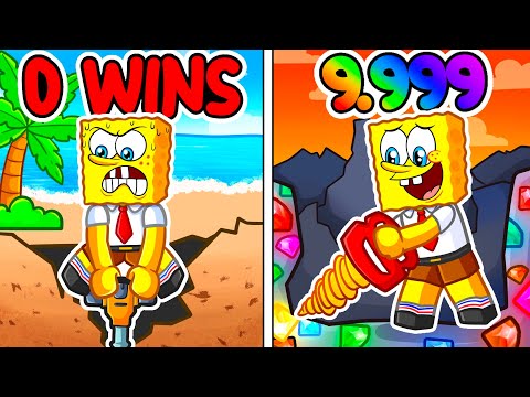 Upgrading Noob To GOD In Roblox Drill Digging Simulator!