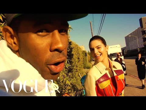 Kendall Jenner and Tyler, The Creator Take Over the Vogue Set | Vogue
