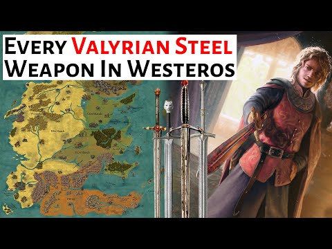 Every Valyrian Steel Weapon In Westeros | House Of The Dragon / ASOIAF History and  Lore Explained