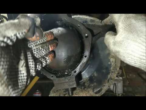 How to eliminate play in kingpins on a UAZ or which kingpin to tighten