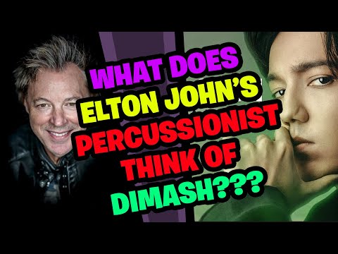 JOHN MAHON from ELTON JOHN'S Band Reacts to DIMASH!