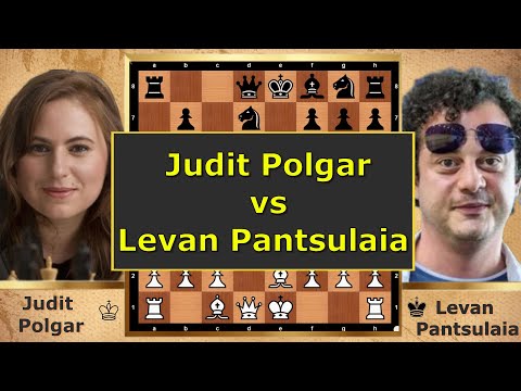 JUDIT POLGAR vs PANTSULAIA β Crushing the Caro-Kann! βπ₯ #juditpolgar #pantsulaia #chess