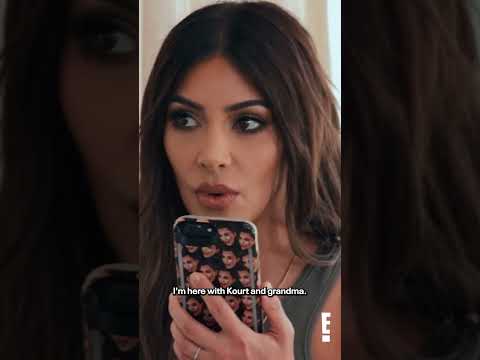 Khloe going into early labor was the only thing stopping Kim from this reunion.🤰🏻 #KUWTK