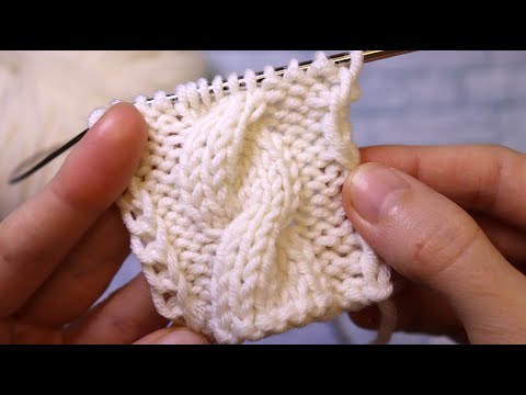 Самая ПРОСТАЯ коса спицами