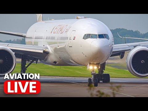 🔴 Manchester Airport LIVE ✈️