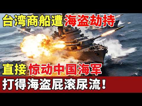 索马里海盗劫持台湾商船，直接惊动中国海军，600年首次远征，打得海盗屁滚尿流！【历史档案】