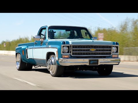 Cummins Turbo Diesel Swapped '78 Squarebody Dually [4k]