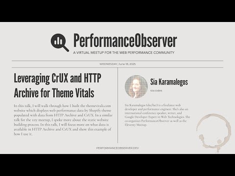 Leveraging CrUX and HTTP Archive for Theme Vitals