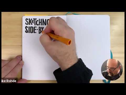 NOVA Scribes - Sketchnote Side by Side with Mike Rohde