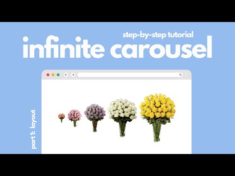 Build Infinite Carousel, Step By Step Tutorial | HTML, CSS & JS