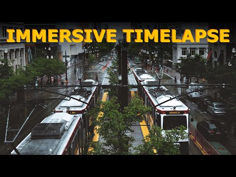 Immersive City Time Lapse #shorts
