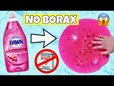 How to Make Slime WITHOUT ACTIVATOR at Home! 😱😳💦 *Easy NO BORAX Slime*