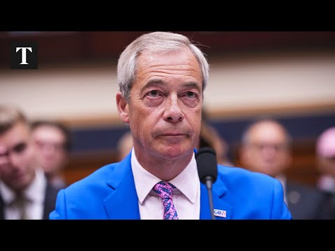 LIVE: Nigel Farage Meets US Congress Over UK Free Speech