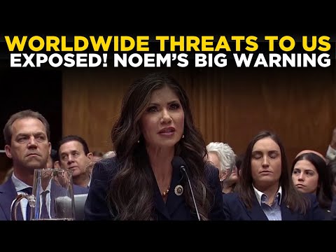 US News LIVE: US Faces New Threats, Kristi Noem Speaks in Congress | Senate Hearing LIVE |Trump News