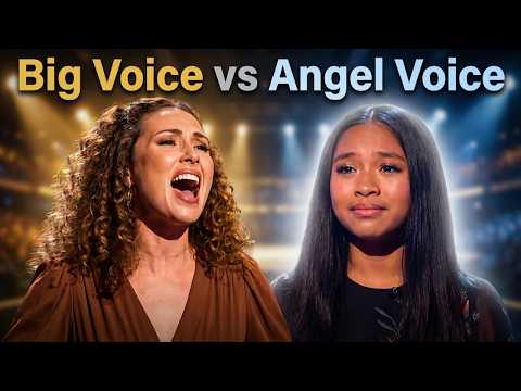 Never Enough Auditions (Mashup) | Loren Allred & Justine | Golden Buzzer star vs Angel Voice | BGT26