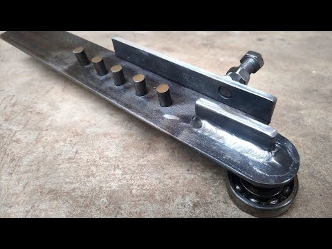 Craftsmen must know how to make this amazing iron bending tool!