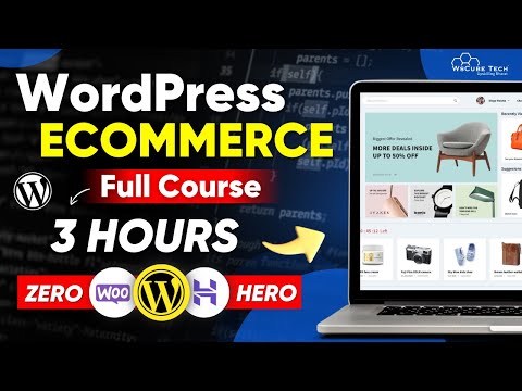 Create Complete ECommerce Website with WordPress | WordPress WooCommerce Full Course [2025]