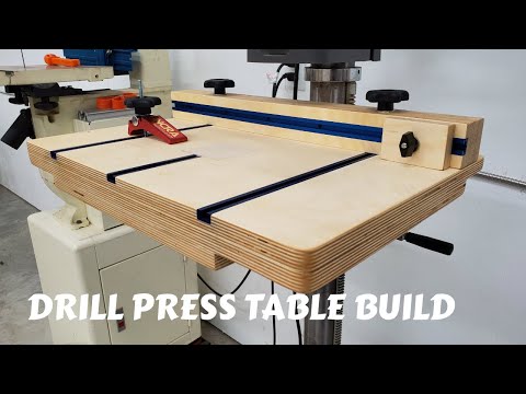 Drill Press Table Build