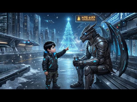 'Mom Said Santa Forgot Us Again…' — Human Boy Told The Lonely Dragon On Christmas… SCi-Fi Story HFY