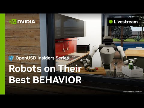Robots on their Best BEHAVIOR – Fireside Chat With Fei-Fei Li & Jim Fan