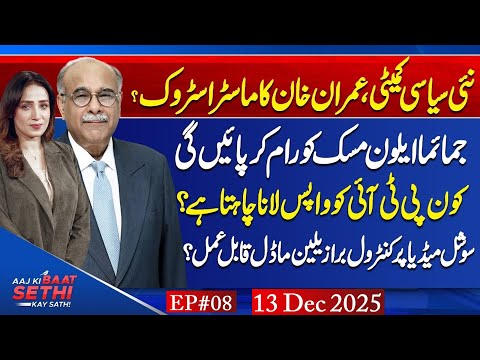 Imran Khan’s Next Strategy! Jemima & Elon Musk | PTI Future? | Aaj Ki Baat Sethi Kay Sath