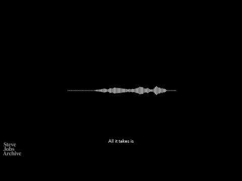 “Make a lot of mistakes,” Steve Jobs interview with Michael Mortiz, 1984