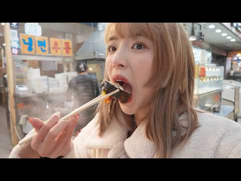 快閃48HRS韓國腦波弱姐妹大爆買🔥一早去韓國人最愛的望遠市場+年輕人必逛聖水洞購物！olive young打折掃貨不想回家了｜一隻阿圓