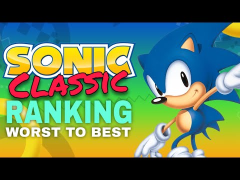 Classic Sonic Games RANKED