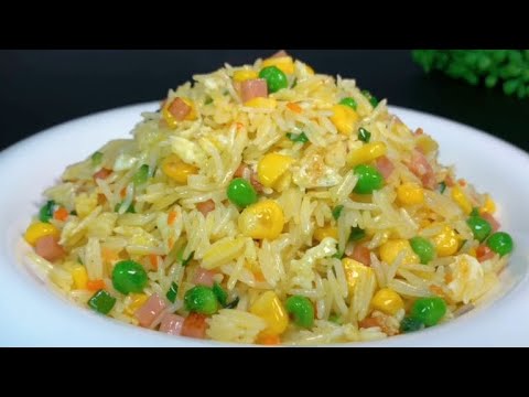 Is egg fried rice fried rice first or scrambled eggs❓Many people get it wrong,Teach you  correct way