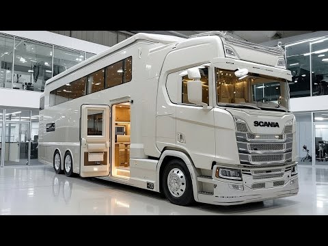 Inside a $5 Million Scania Motorhome That Can Go Anywhere