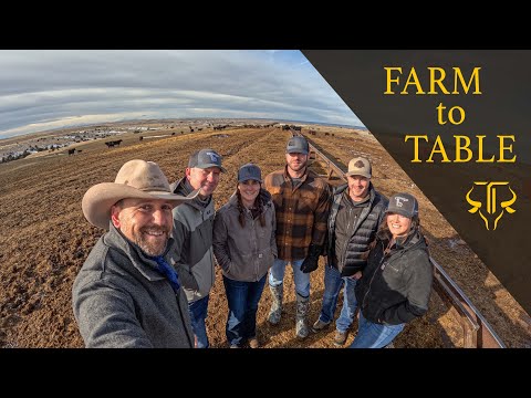 Farm to Table Ranch in Montana ( WAGYU TASTE TEST )