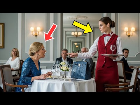 Une riche femme arrogante traite la serveuse de“simple aide”—puis découvre sa part dans le restauran