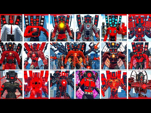 EVOLUTION OF ULTRA UPGRADED TITAN SPEAKERMAN VS SKIBIDI TOILET BOSSES-Skibidi Toilet In Garry's Mod