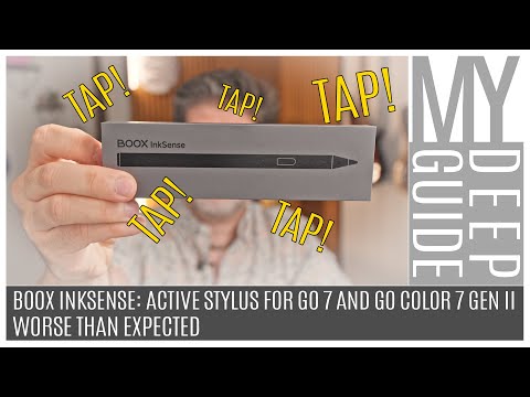 Boox InkSense | Active Pen For Go 7 and Go Color 7 Gen II | Worse Than Expected