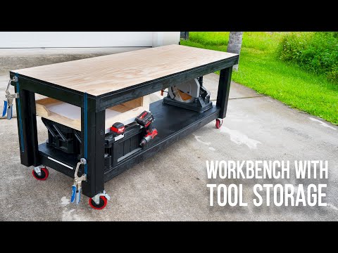 How to make A Workbench | DIY WOODWORKING