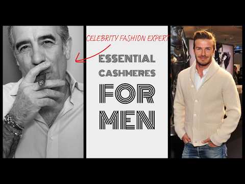 MUST HAVE Cashmere Essentials for Every Gentleman