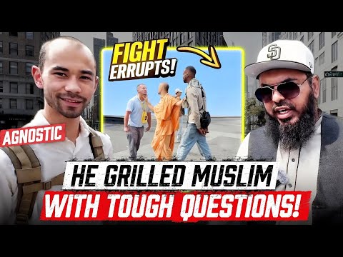 🤯‼️"DO NON-MUSLIM KIDS GO TO HELL?!" Agnostic Asks Muslim! [MONKS FIGHT]