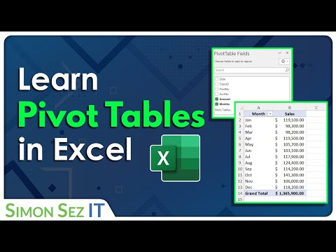 PivotTables for Excel: A Quick 1-Hour Crash Course!
