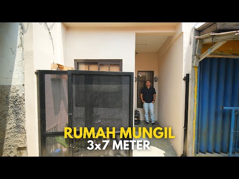 Rumah Mungil Sederhana di Dalam Gang