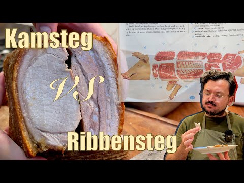 annonce HVILKEN FLÆSKESTEG VÆLGER DU - KAMSTEG vs RIBBENSTEG? 🐽😱🍽️