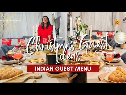 Hosting Friends for Pre-Christmas Dinner | Festive Table Décor, Indian Fusion Menu & Party Prep