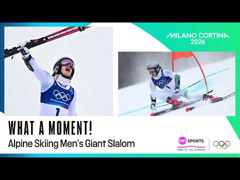 GOLD FOR BRAZIL! ⛷️🇧🇷 | Alpine Skiing Men's Giant Slalom Highlights | Winter Olympics 2026