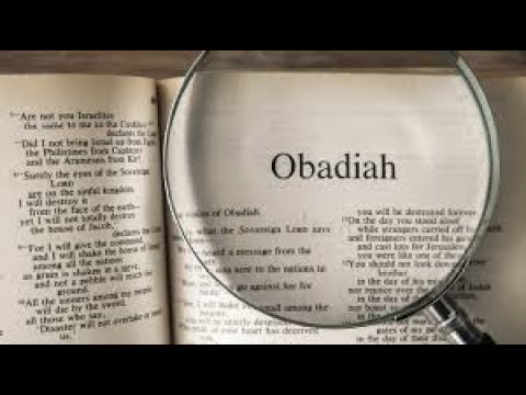 《俄巴底亞書》：以東的「袖手旁觀」與「落井下石」（1－21）（講員：黃天逸牧師）