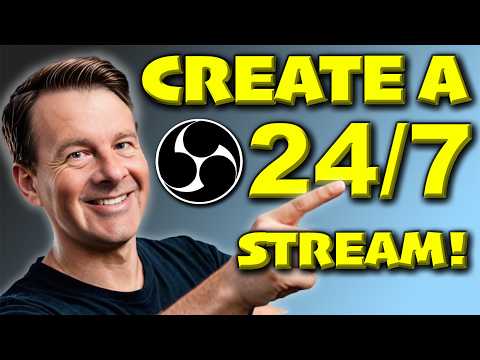 How To Stream 24/7 on YouTube Using Pre Recorded Videos and OBS
